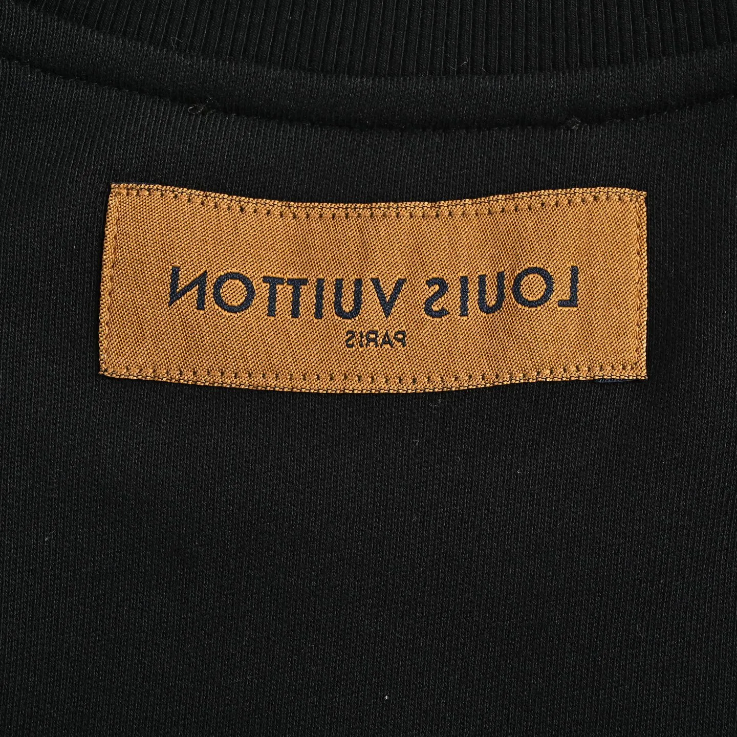 Louis Vuitton/Louis Vuitton beaded embroidered crew neck sweatshirt
